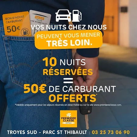 Ξενοδοχείο Premiere Classe Sud - Parc St Thibault 3*